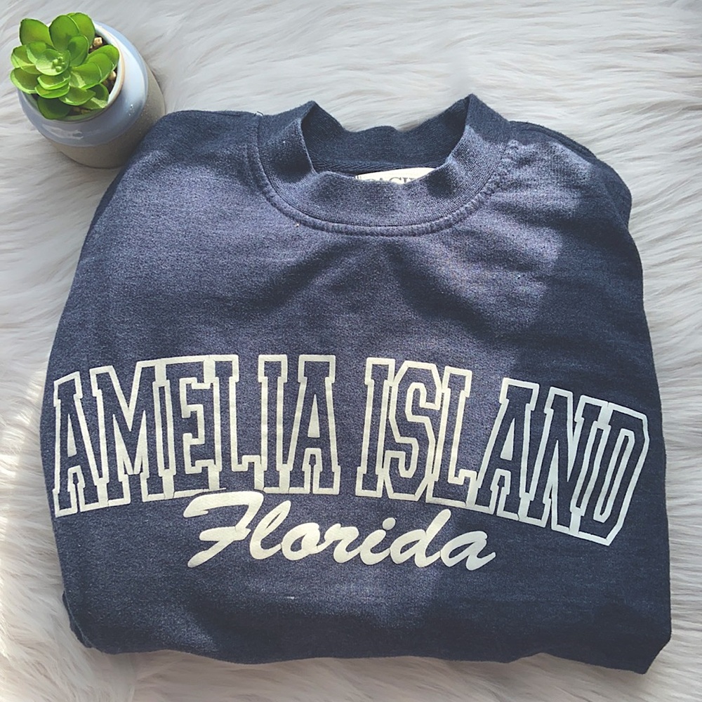 Amelia Island Florida Crewneck Sweatshirt
